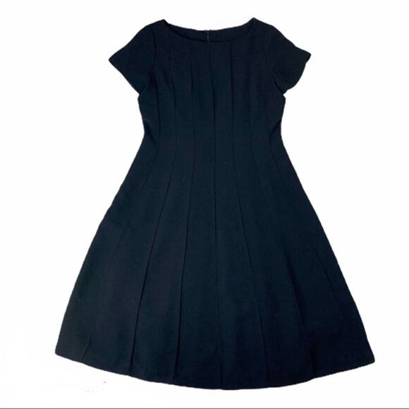 Fit & flare little black dress, NEW womens size 10 midi from JS Collections - Picture 2 of 7